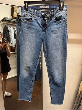 Joe's Jeans Light Blue Ankle Crop Slim Jeans